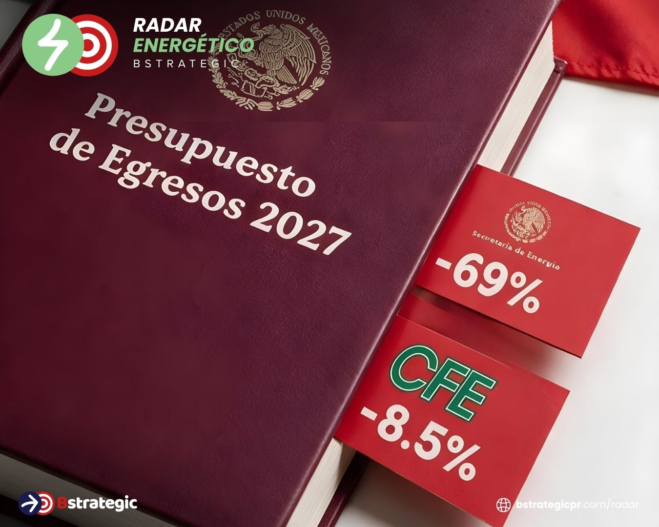 Presupuesto 2027. Energía enfrenta el mayor ajuste, con CFE y SENER como principales afectados