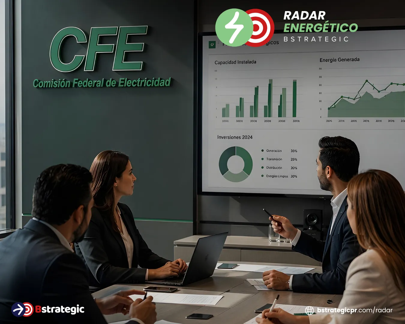 CFE evalúa más de 60 proyectos renovables por US$12,500 millones para fortalecer el sistema eléctrico