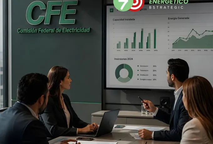 CFE evalúa más de 60 proyectos renovables por US$12,500 millones para fortalecer el sistema eléctrico